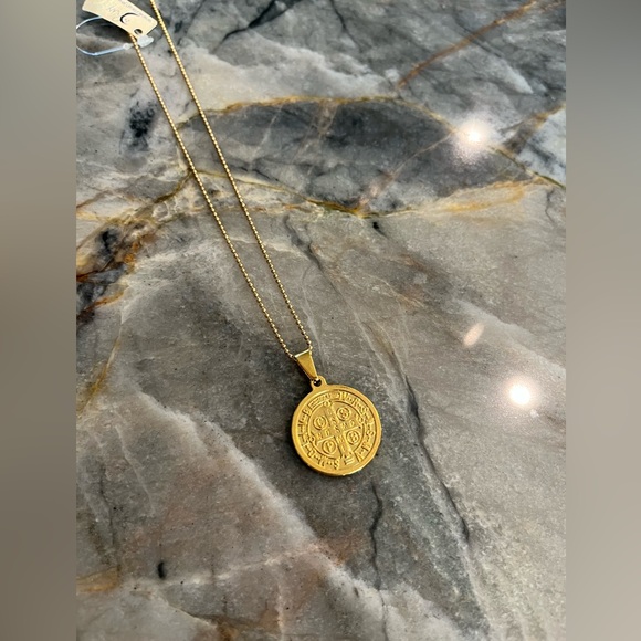 RIXEN GOLD SAN BENITO CHARM NECKLACE - Picture 7 of 8